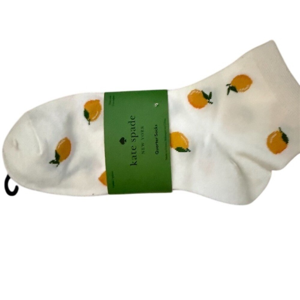 Reserved for Britt kate spade new york Quarter Socks Womens  Lemon Print 3-Pack